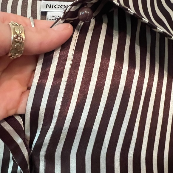 Retro Vintage 90’s button up blouse - Picture 5 of 7